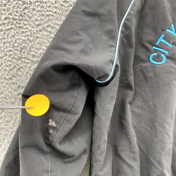 Vintage West Ark Bomber Jacket Medium Black Aztec Southwestern Varsity USA Made - Picture 11 of 15